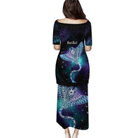 Polynesian Tala Manta Ray Puletasi Nowhere You Could Go That I Won't Be With You - Wonder Print Shop
