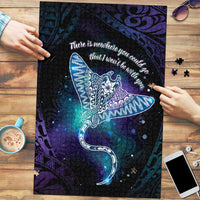 Polynesian Tala Manta Ray Puzzle Nowhere You Could Go That I Won't Be With You - Wonder Print Shop