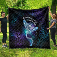 Polynesian Tala Manta Ray Quilt Nowhere You Could Go That I Won't Be With You - Wonder Print Shop