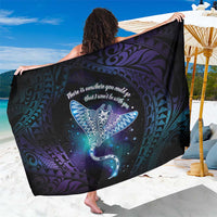 Polynesian Tala Manta Ray Sarong Nowhere You Could Go That I Won't Be With You - Wonder Print Shop