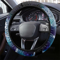 Polynesian Tala Manta Ray Steering Wheel Cover Nowhere You Could Go That I Won't Be With You - Wonder Print Shop