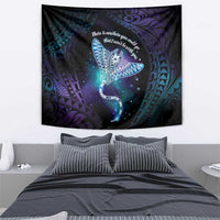 Polynesian Tala Manta Ray Tapestry Nowhere You Could Go That I Won't Be With You - Wonder Print Shop
