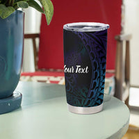 Polynesian Tala Manta Ray Tumbler Cup Nowhere You Could Go That I Won't Be With You - Wonder Print Shop