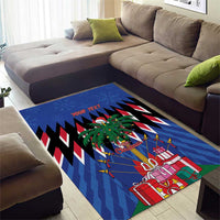 Personalized Haiti Area Rug Christmas Festive Vibes LT7 - Wonder Print Shop