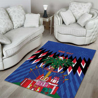 Personalized Haiti Area Rug Christmas Festive Vibes LT7 - Wonder Print Shop