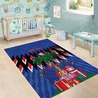 Personalized Haiti Area Rug Christmas Festive Vibes LT7 - Wonder Print Shop