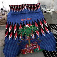 Personalized Haiti Bedding Set Christmas Festive Vibes LT7 - Wonder Print Shop