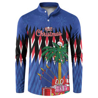 Personalized Haiti Button Sweatshirt Christmas Festive Vibes LT7 - Wonder Print Shop