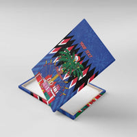 Personalized Haiti Canvas Wall Art Christmas Festive Vibes LT7 - Wonder Print Shop