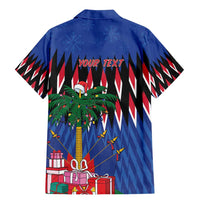 Personalized Haiti Family Matching Mermaid Dress and Hawaiian Shirt Christmas Festive Vibes LT7 - Wonder Print Shop