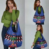 Personalized Haiti Grocery Bag Christmas Festive Vibes