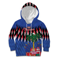 Personalized Haiti Kid Hoodie Christmas Festive Vibes - Wonder Print Shop