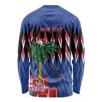 Personalized Haiti Long Sleeve Shirt Christmas Festive Vibes - Wonder Print Shop