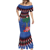 Personalized Haiti Mermaid Dress Christmas Festive Vibes - Wonder Print Shop