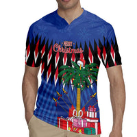 Personalized Haiti Rugby Jersey Christmas Festive Vibes - Wonder Print Shop