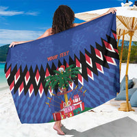 Personalized Haiti Sarong Christmas Festive Vibes - Wonder Print Shop