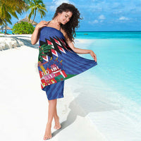 Personalized Haiti Sarong Christmas Festive Vibes - Wonder Print Shop