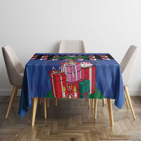 Personalized Haiti Tablecloth Christmas Festive Vibes - Wonder Print Shop