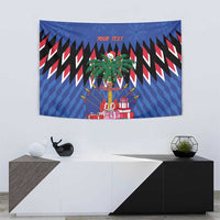 Personalized Haiti Tapestry Christmas Festive Vibes - Wonder Print Shop