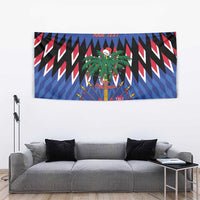 Personalized Haiti Tapestry Christmas Festive Vibes - Wonder Print Shop