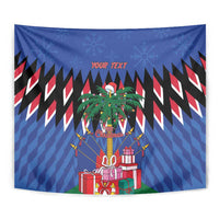Personalized Haiti Tapestry Christmas Festive Vibes - Wonder Print Shop