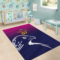 UAE Cricket Custom Area Rug Arabian Falcon LT7 - Wonder Print Shop