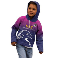 UAE Cricket Custom Kid Hoodie Arabian Falcon - Wonder Print Shop