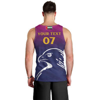 UAE Cricket Custom Men Tank Top Arabian Falcon - Wonder Print Shop