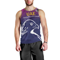 UAE Cricket Custom Men Tank Top Arabian Falcon - Wonder Print Shop