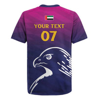 UAE Cricket Custom Rugby Jersey Arabian Falcon - Wonder Print Shop