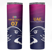 UAE Cricket Custom Skinny Tumbler Arabian Falcon - Wonder Print Shop