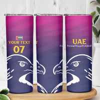 UAE Cricket Custom Skinny Tumbler Arabian Falcon - Wonder Print Shop