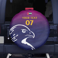 UAE Cricket Custom Spare Tire Cover Arabian Falcon - Wonder Print Shop