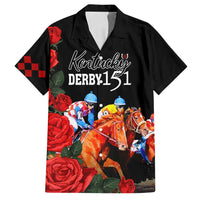 Horse Racing Custom Family Matching Puletasi and Hawaiian Shirt 151st Anniversary Race For the Roses LT7