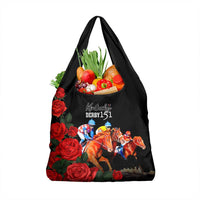 Horse Racing Custom Grocery Bag 151st Anniversary Race For the Roses LT7