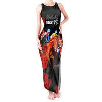 Horse Racing Custom Tank Maxi Dress 151st Anniversary Race For the Roses LT7