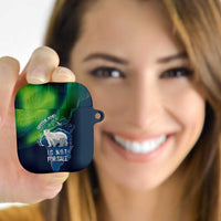 Greenland Is Not For Sale AirPods Case Arctic Aurora Borealis