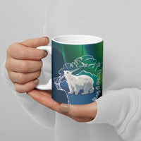 Greenland Is Not For Sale Ceramic Mug Arctic Aurora Borealis