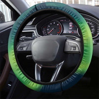 Greenland Is Not For Sale Steering Wheel Cover Arctic Aurora Borealis