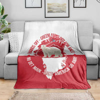 Nu Det Nuuk Greenland Not For Sale Blanket