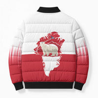 Nu Det Nuuk Greenland Not For Sale Bomber Puffer Jacket
