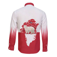 Nu Det Nuuk Greenland Not For Sale Long Sleeve Button Shirt