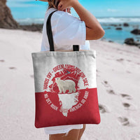Nu Det Nuuk Greenland Not For Sale Tote Bag