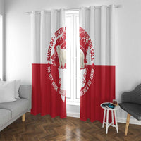 Nu Det Nuuk Greenland Not For Sale Window Curtain