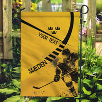 Sweden Ice Hockey Personalized Garden Flag Tre Kronor - GO Sweden