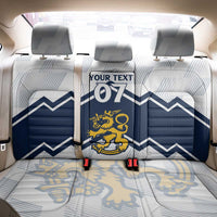 Suomi Ice Hockey Custom Back Car Seat Cover Scandinavian Mountains Inspired