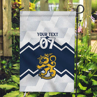 Suomi Ice Hockey Custom Garden Flag Scandinavian Mountains Inspired