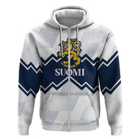 Suomi Ice Hockey Custom Hoodie Scandinavian Mountains Inspired