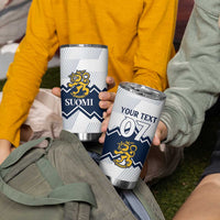 Suomi Ice Hockey Custom Tumbler Cup Scandinavian Mountains Inspired