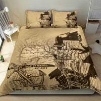 Gulf Of Mexico Vintage Map Est.1550 Bedding Set